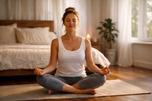 morning routine and meditation