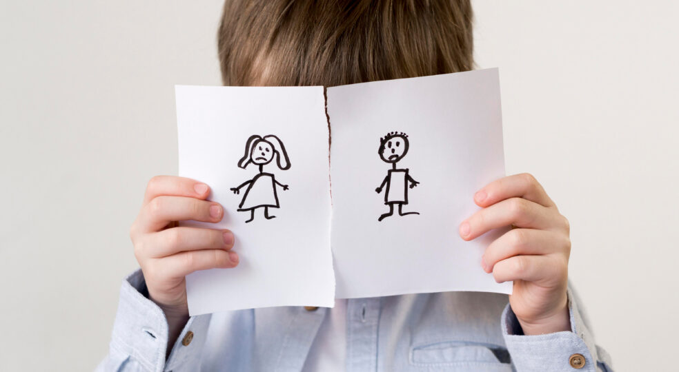 Children of divorce - a happy childhood despite separation