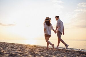 how do men react when they like a woman