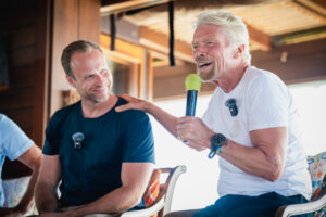 Visionary Mastermind mit Greator CEO Alexander M&uuml;ller und Richard Branson